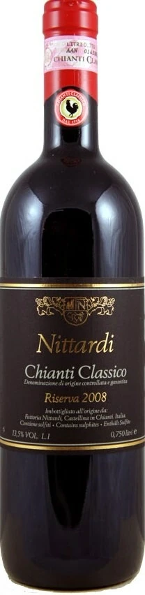 Вино Nittardi, Chianti Classico Riserva DOCG, 2008