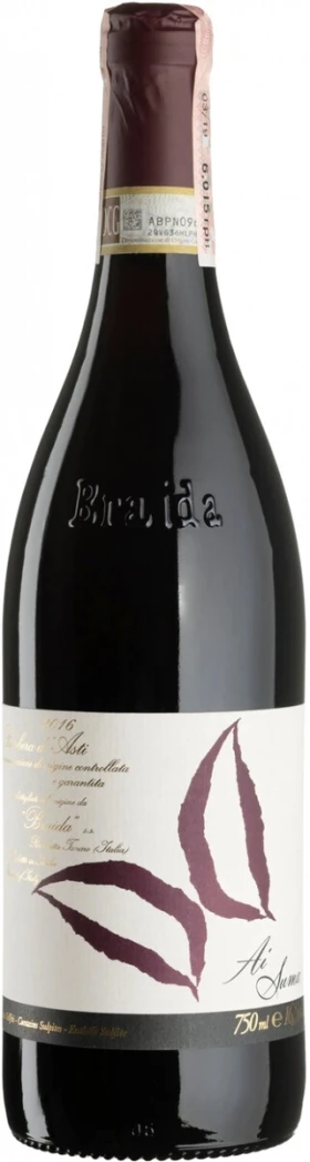 Вино Ai Suma, Barbera d'Asti DOCG, 2016