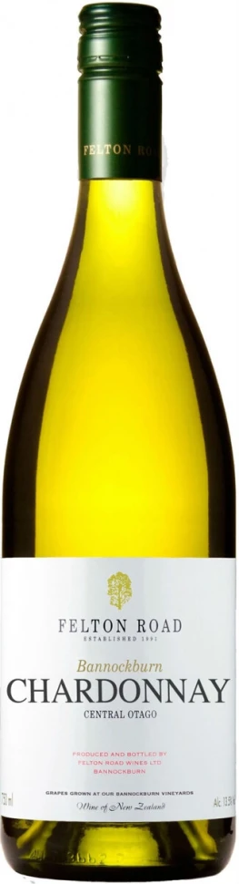 Вино Felton Road, Chardonnay Bannockburn, Central Otago, 2017
