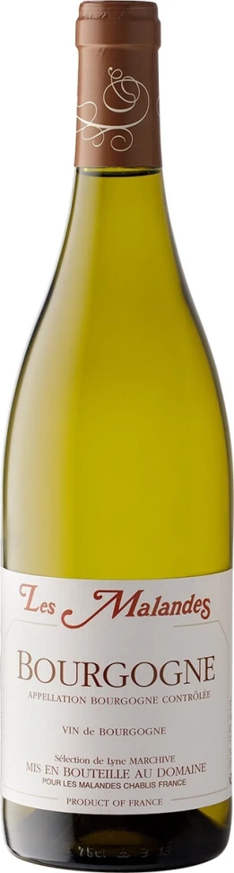 Вино Domaine des Malandes, Bourgogne AOC, 2017