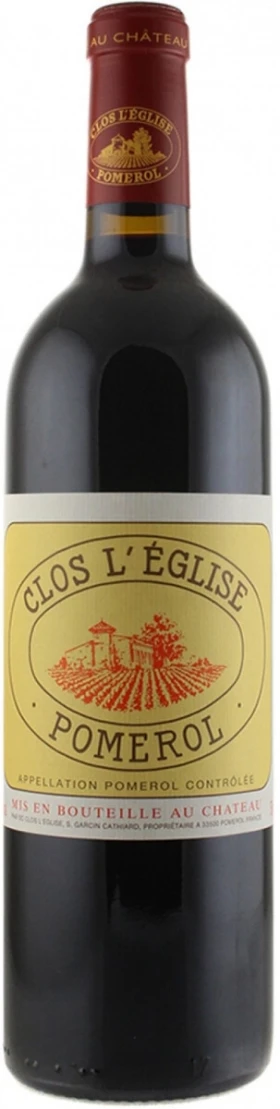 Вино Clos L'Eglise, Pomerol AOC, 2004