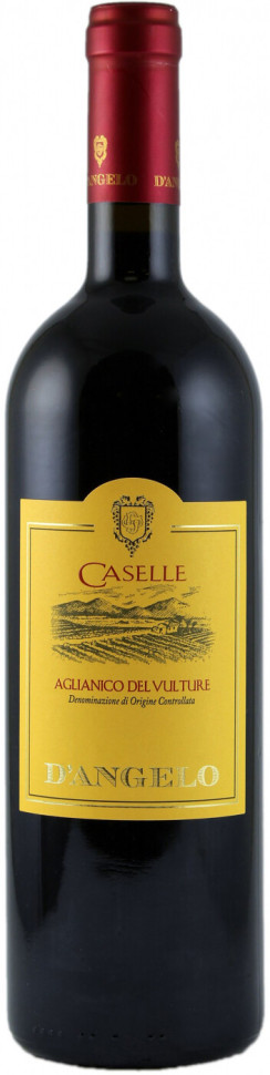 Вино D Angelo Caselle Aglianico del Vulture DOC 2011