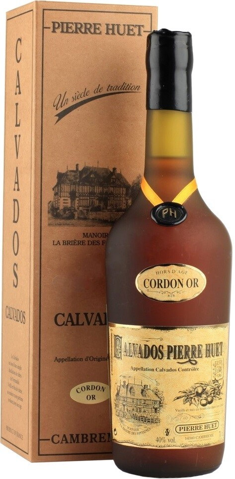 Кальвадос Calvados Pierre Huet Cordon Or Calvados AOC gift box 700 мл