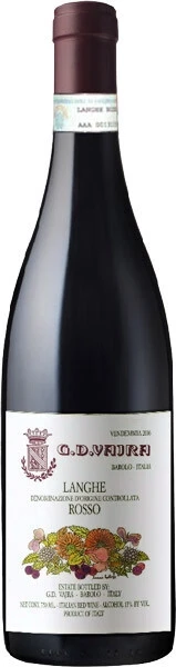 Вино G.D.Vajra, Langhe DOC Rosso, 2008