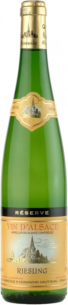 Вино Hunawihr, Riesling Reserve, Alsace AOC