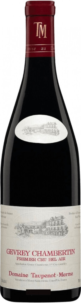 Вино Domaine Taupenot Merme Gevrey Chambertin Premier Cru Bel Air AOC 2020