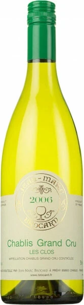 Вино Jean Marc Brocard, Chablis Grand Cru AOC Le Clos 2006