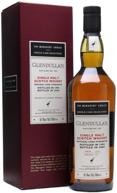 Виски The Manager s Choice Glendullan 1995 gift box 700 мл