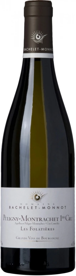 Вино Bachelet-Monnot, Puligny-Montrachet 1er Cru Les Folatieres AOC, 2014