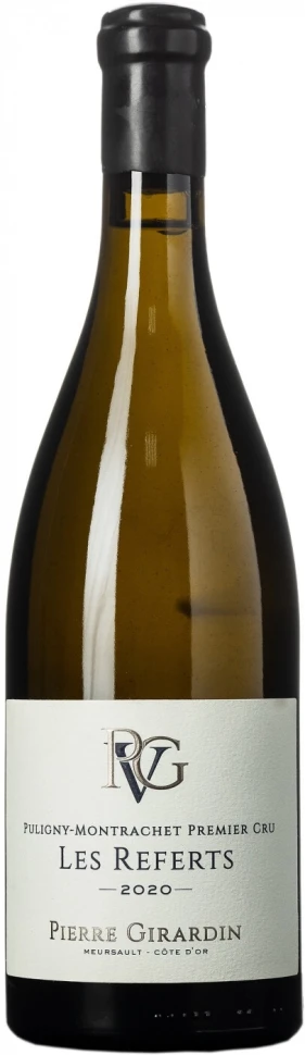 Вино Domaine Pierre Girardin, Puligny Montrachet 1er Cru Les Referts AOC, 2020