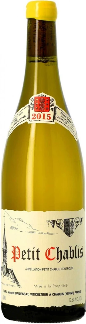 Вино Vincent Dauvissat, Petit Chablis AOC, 2015