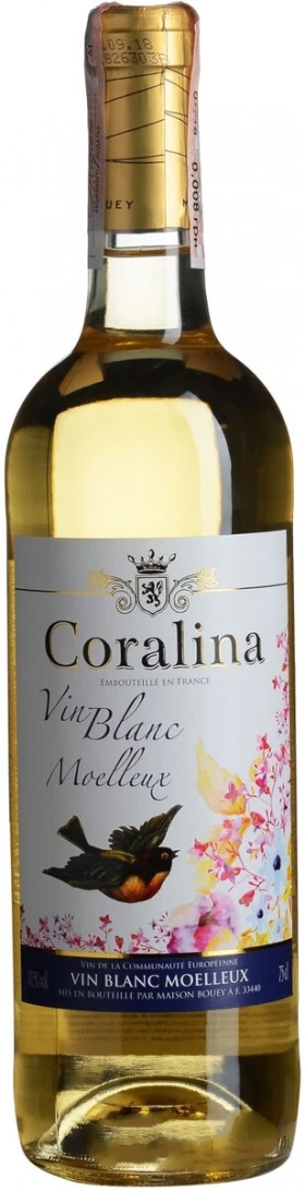 Вино "Coralina" Blanc Moelleux