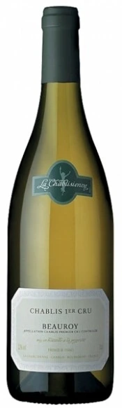 Вино La Chablisienne, Chablis Premier Cru AOC Beauroy, 2008