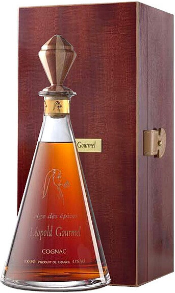 Коньяк Leopold Gourmel Age Des Epices Carafe & oak box 700 мл