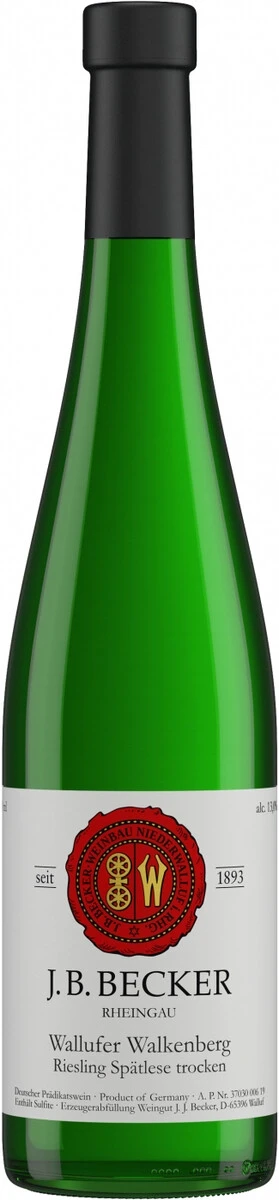 Вино J. B. Becker, "Wallufer Walkenberg" Riesling Spatlese, 2009