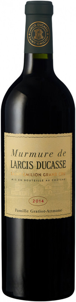 Вино Murmure de Larcis Ducasse Saint Emilion Grand Cru AOС 2014