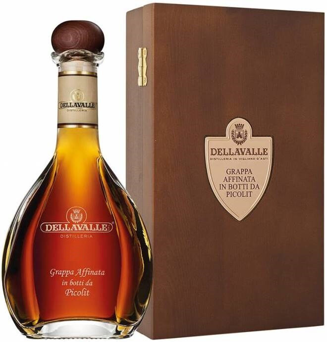 Граппа Grappa Affinata in botti da Picolit 2005 gift box 700 мл