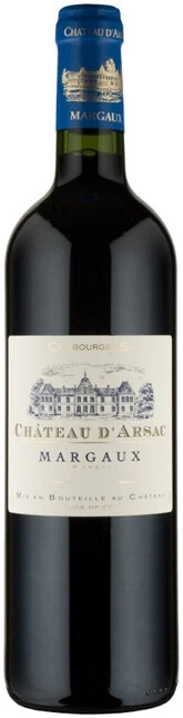 Вино Chateau d'Arsac Cru Bourgeois, Margaux AOC 2007