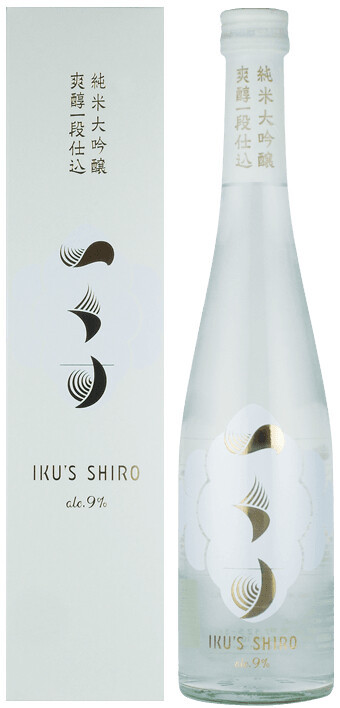 Саке Iku s Shiro gift box 0.5 л
