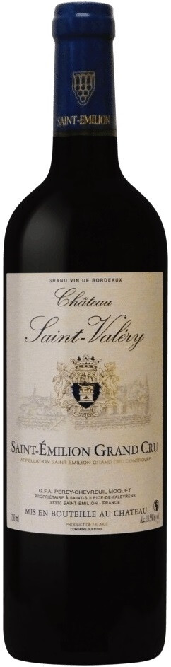 Вино Chateau Saint Valery Saint Emilion Grand Cru AOC 2018