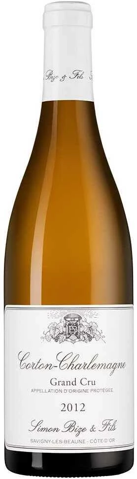 Вино Simon Bize et Fils, Corton-Charlemagne Grand Cru AOC, 2012