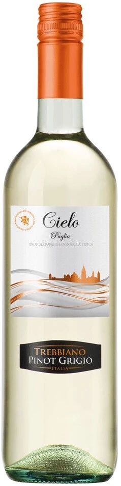Вино Cielo e Terra, Trebbiano-Pinot Grigio, 2017
