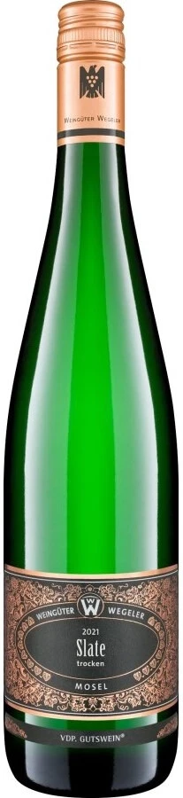 Вино Weinguter Wegeler, "Slate" Riesling Trocken, 2021