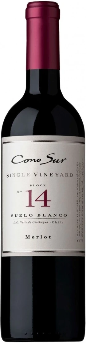 Вино Cono Sur, Single Vineyard Merlot, Colchagua Valle DO, 2012