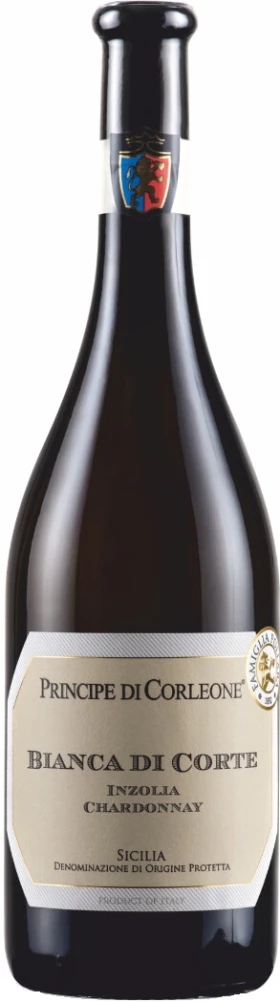 Вино Principe di Corleone, Bianca di Corte Inzolia-Chardonnay, Sicilia DOP