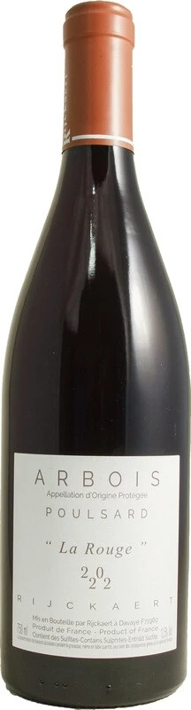 Вино Domaine Rijckaert, Poulsard La Rouge, Arbois AOC, 2022