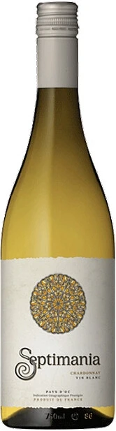 Вино Septimania Chardonnay, Pays d'Oc IGP