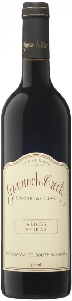 Вино Greenock Creek, Alices Shiraz, 2015