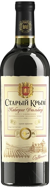 Вино Старый Крым Каберне Дюльбер