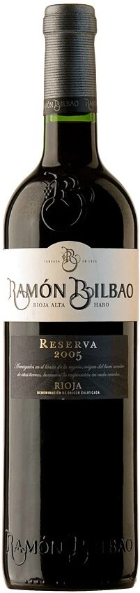 Вино Ramon Bilbao Reserva, Rioja DOC 2005