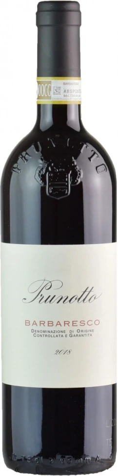 Вино Prunotto, Barbaresco DOCG, 2018