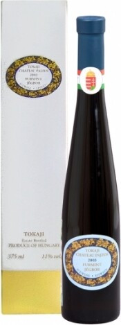 Вино Chateau Pajzos Furmint Icewine 2003 gift box 375 мл
