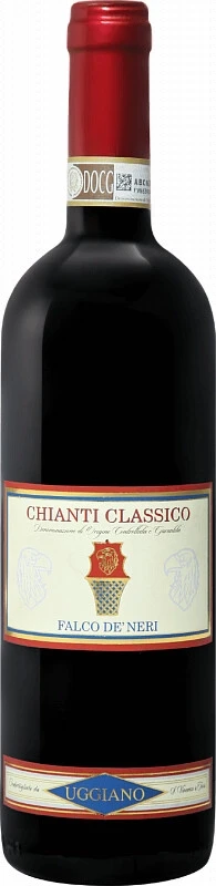 Вино Uggiano, Falco de' Neri Chianti Classico DOCG, 2017