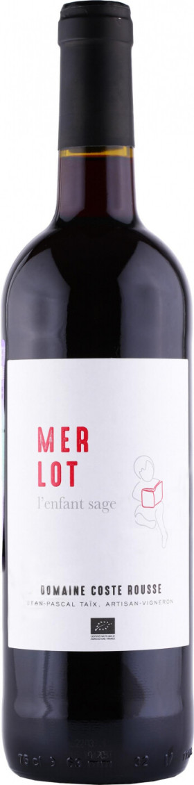 Вино Domaine Coste Rousse Taix Merlot Cotes de Thongue IGP 2021