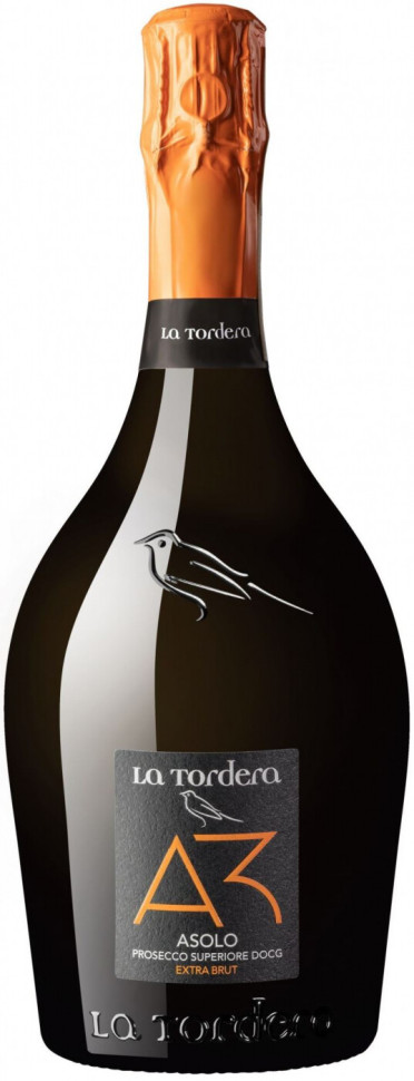 Игристое вино La Tordera A3 Asolo Prosecco Superiore DOCG Extra Brut