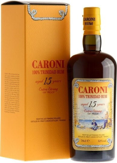 Ром Caroni 15 Years Old gift box 0.7 л