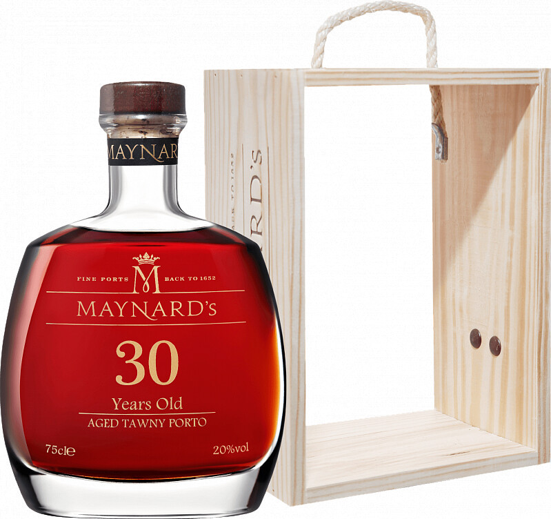 Портвейн Maynard s Tawny Porto 30 Years Old wooden box