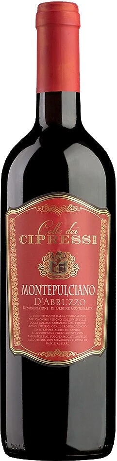 Вино Natale Verga, Colle dei Cipressi Montepulciano d'Abruzzo DOC, 2021