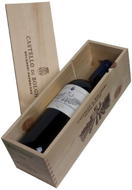 Вино Castello di Bolgheri Bolgheri Superiore DOC 2006 wooden box