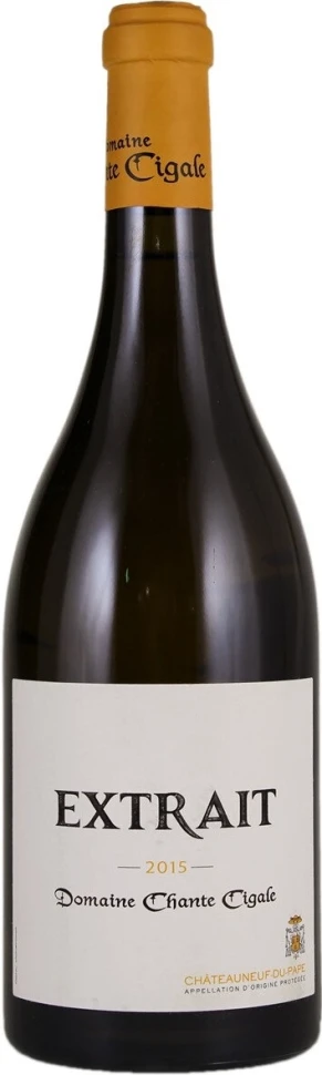 Вино Domaine Chante Cigale, Extrait, Chateauneuf-du-Pape AOC, 2015