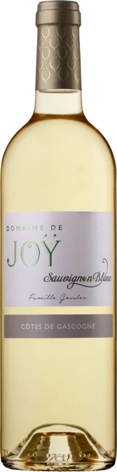 Вино Domaine de Joy, Sauvignon Blanc, Cotes de Gascogne IGP, 2019