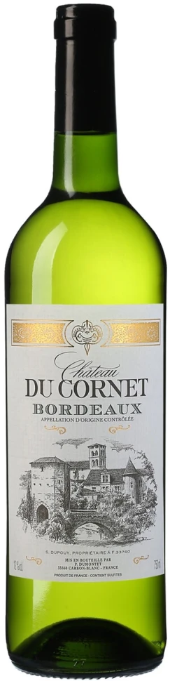 Вино "Chateau du Cornet" Blanc, Bordeaux AOC, 2013