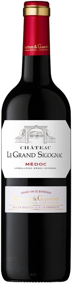 Вино Barton &amp; Guestier, Chateau Le Grand Sigognac, Medoc AOC