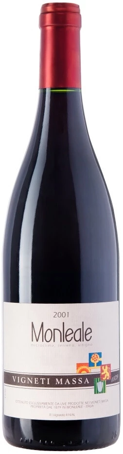 Вино Vigneti Massa, Monleale Barbera, Colli Tortonesi DOC, 2001