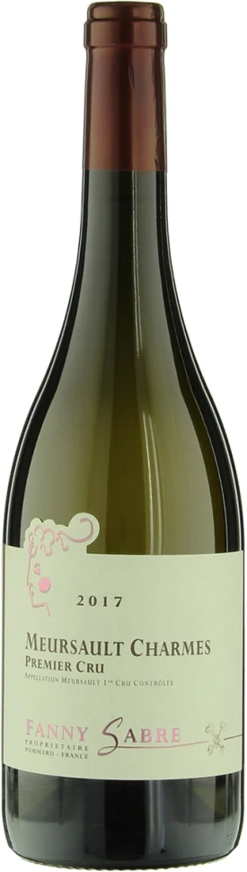 Вино Fanny Sabre, Meursault Charmes Premier Cru AOC, 2017