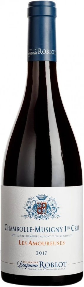 Вино Domaine Benjamin Roblot, Chambolle-Musigny 1er Cru Les Amoureuses AOC, 2017